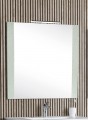 Badmöbelset Atenea 80 cm aus MDF feuchtigkeitsbeständig inkl. Waschtisch, Unterschrank, Spiegel und Beleuchtung